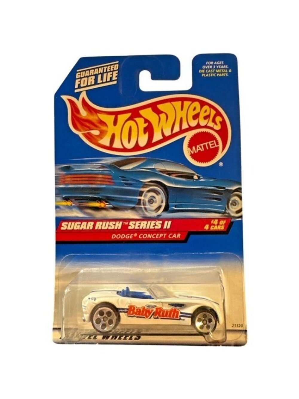 Die Cast Hot Wheels Sugar Rush Series II Dodge Concept Car Baby Ruth 972 1999 - Picture 6 of 6